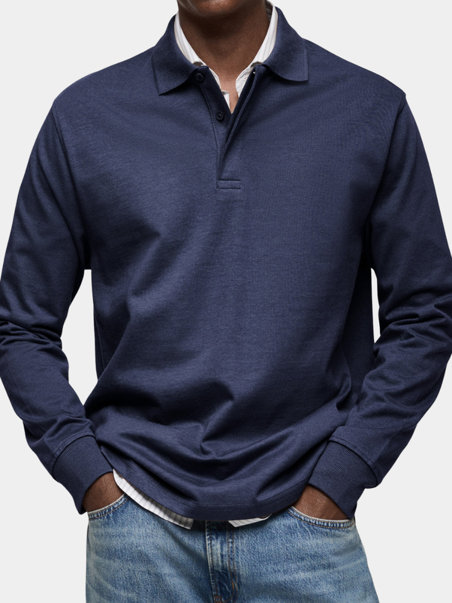 FÉLIX | POLO DE LUJO DE MANGA LARGA