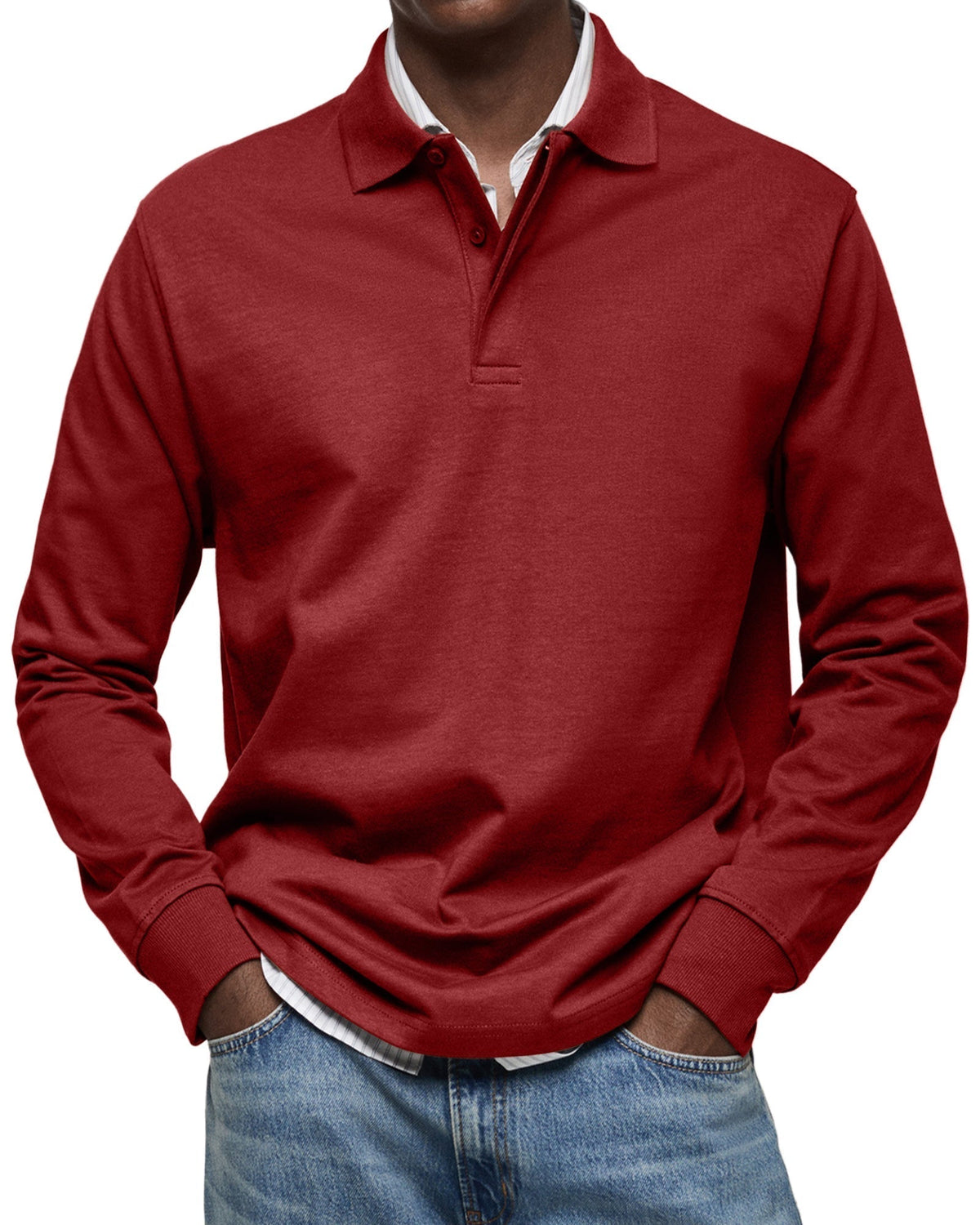 FÉLIX | POLO DE LUJO DE MANGA LARGA