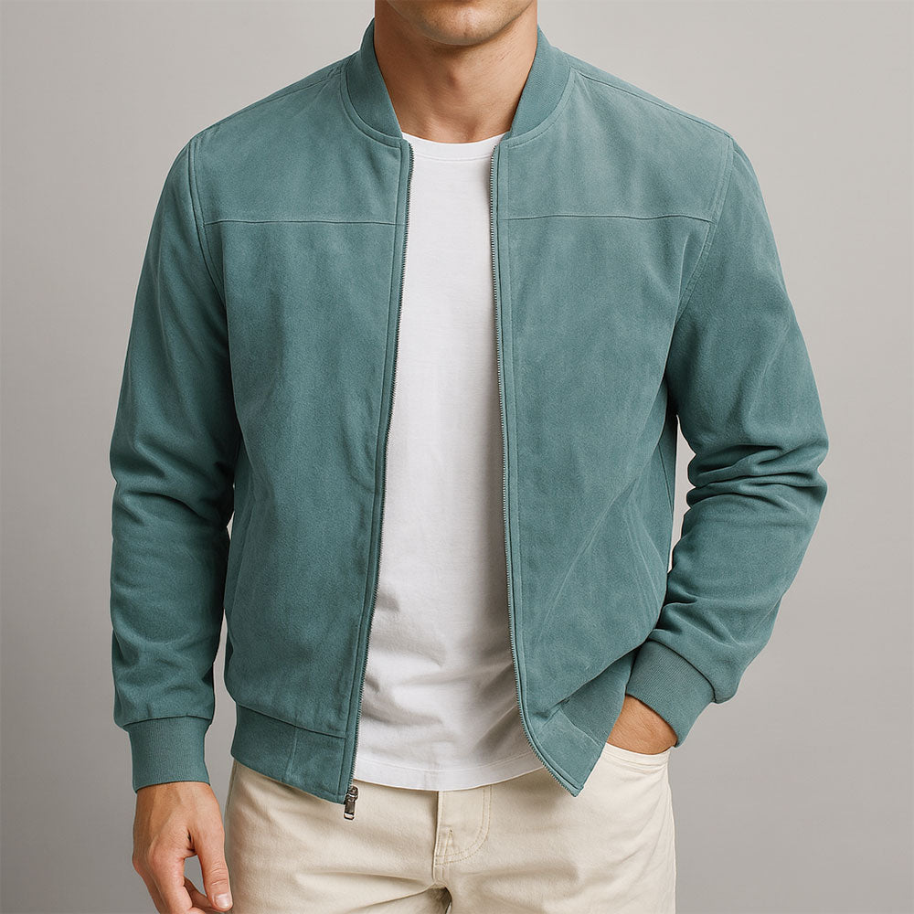 AMAURY | CHAQUETA URBANA DE PIEL DE ANTE