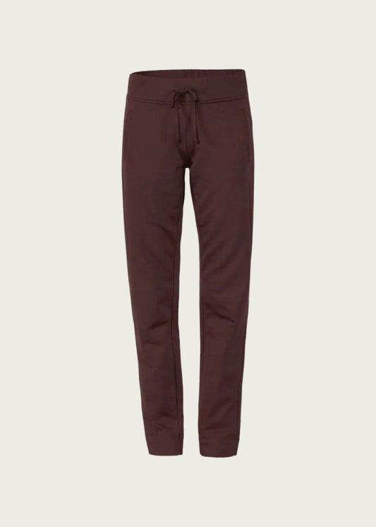 Pantalón recto elástico con cintura elástica