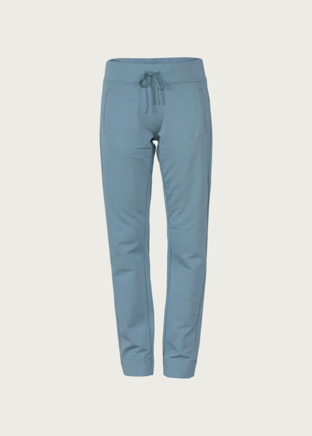 Pantalón recto elástico con cintura elástica