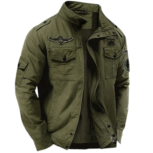 MARCEL | CHAQUETA MILITAR ESTRUCTURADA