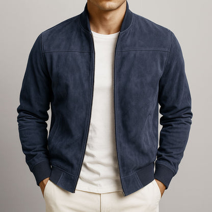 AMAURY | CHAQUETA URBANA DE PIEL DE ANTE