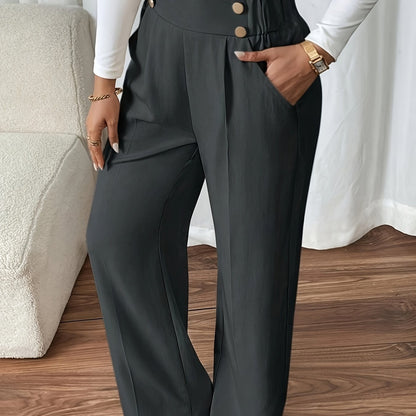 Pantalón sastre recto de elegancia desenfadada