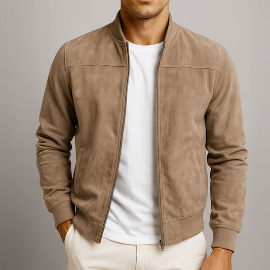 AMAURY | CHAQUETA URBANA DE PIEL DE ANTE