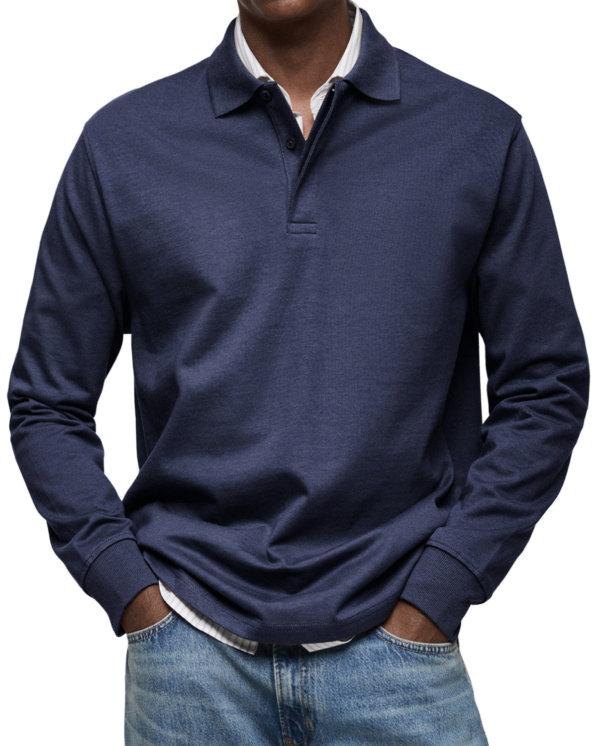 FÉLIX | POLO DE LUJO DE MANGA LARGA
