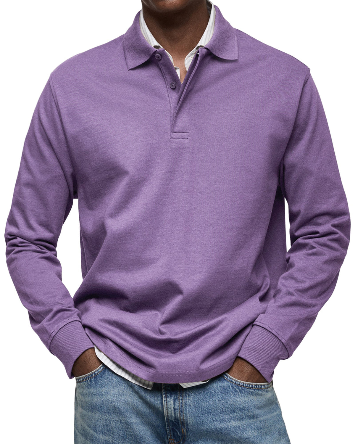FÉLIX | POLO DE LUJO DE MANGA LARGA