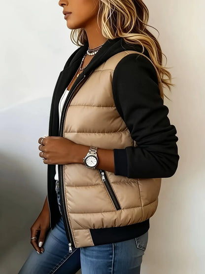 Lorena | Chaqueta acolchada con capucha