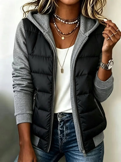 Lorena | Chaqueta acolchada con capucha