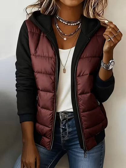 Lorena | Chaqueta acolchada con capucha