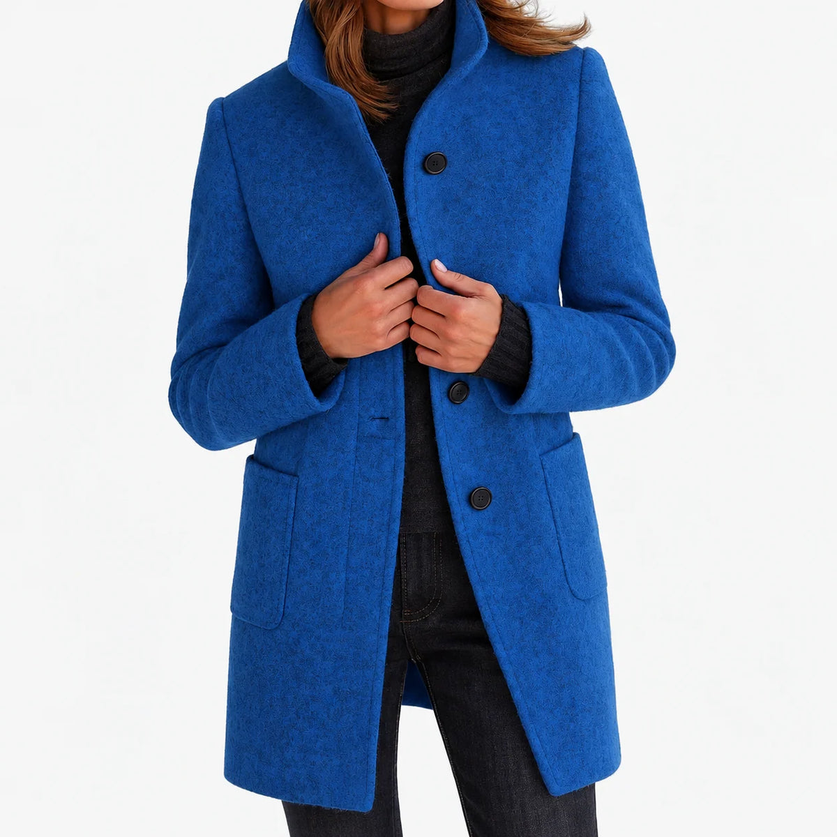 Claudia | Chaqueta de cuello alto