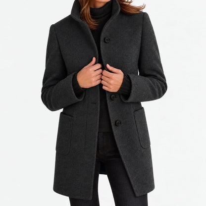 Claudia | Chaqueta de cuello alto
