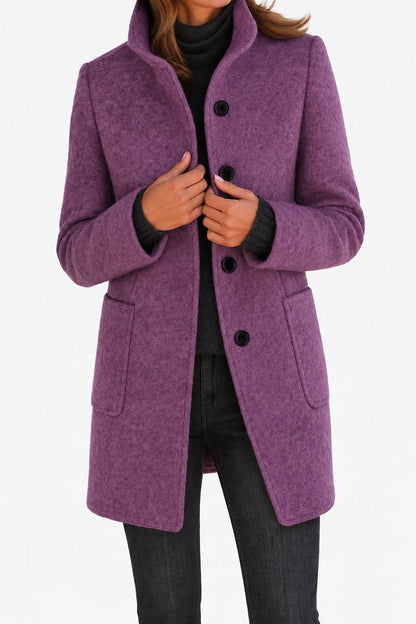 Claudia | Chaqueta de cuello alto