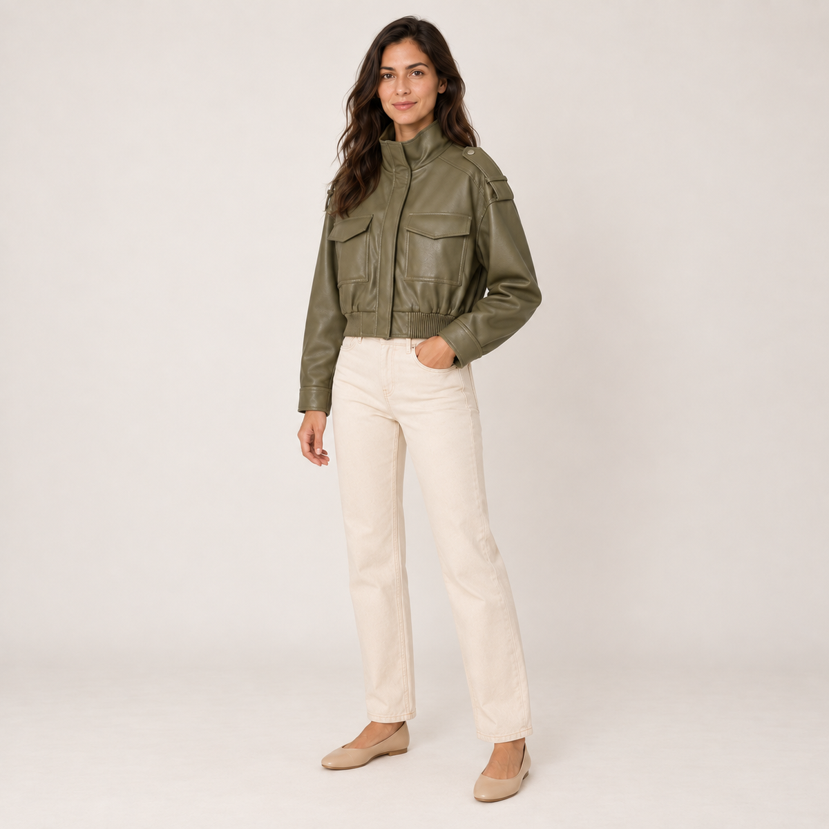 Chaqueta Cropped Vega