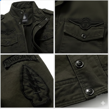 MARCEL | CHAQUETA MILITAR ESTRUCTURADA
