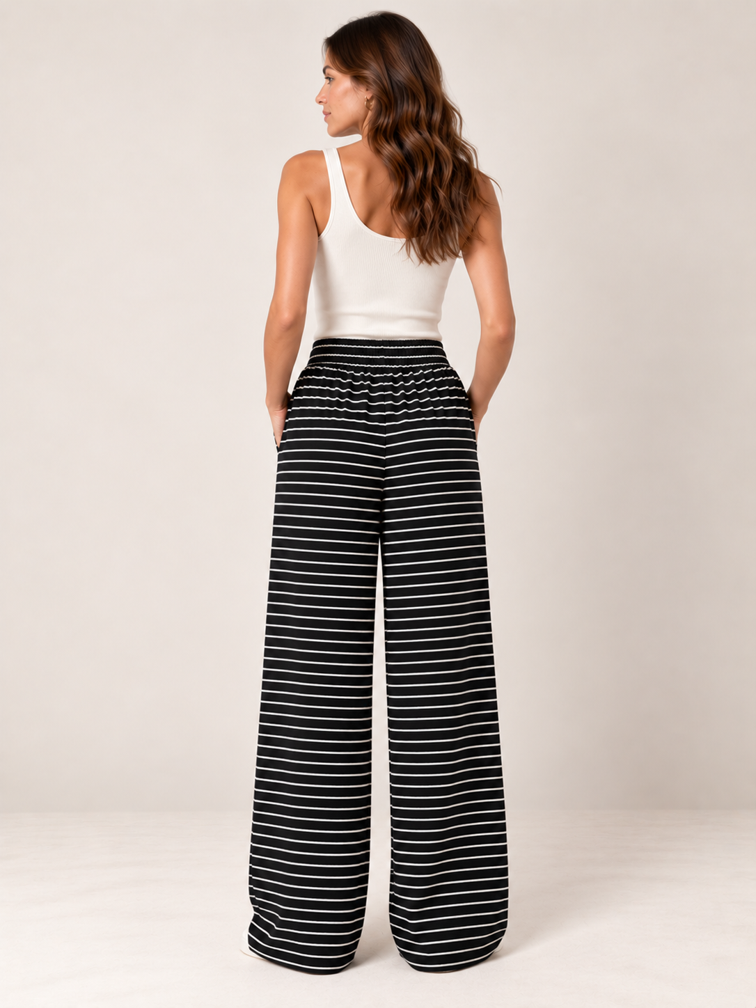 Pantalón Palazzo Rayado NORA