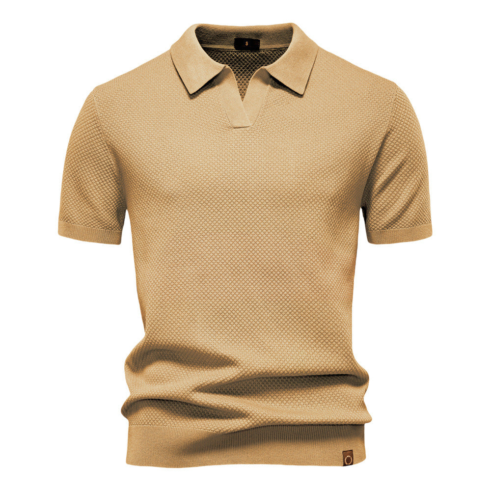 ANTOINE | POLO ELEGANTE DE CUELLO ABIERTO