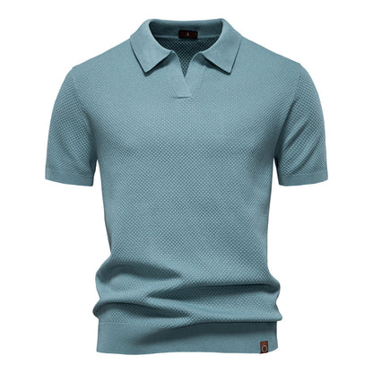 ANTOINE | POLO ELEGANTE DE CUELLO ABIERTO