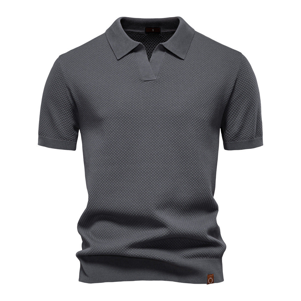 ANTOINE | POLO ELEGANTE DE CUELLO ABIERTO