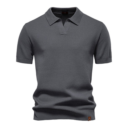 ANTOINE | POLO ELEGANTE DE CUELLO ABIERTO