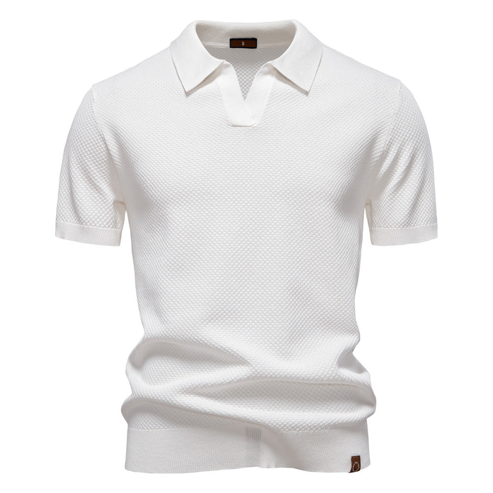 ANTOINE | POLO ELEGANTE DE CUELLO ABIERTO