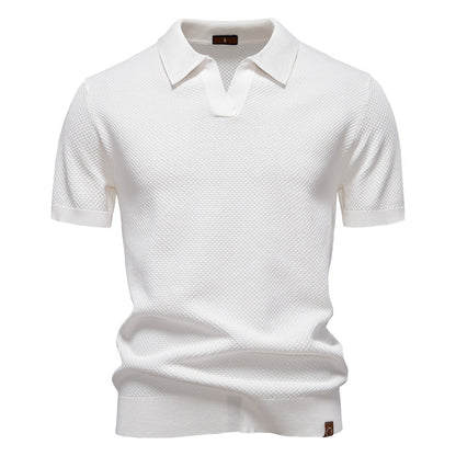 ANTOINE | POLO ELEGANTE DE CUELLO ABIERTO
