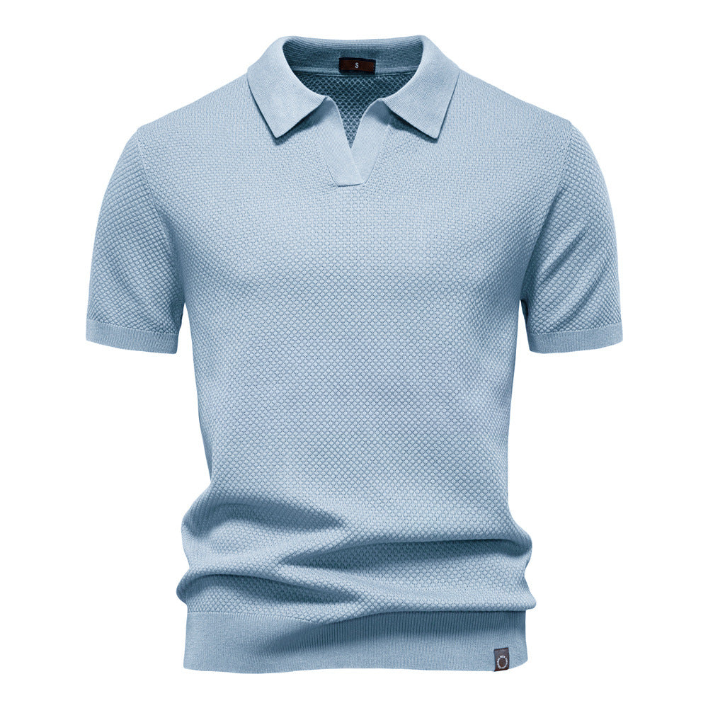 ANTOINE | POLO ELEGANTE DE CUELLO ABIERTO