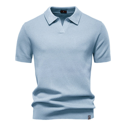ANTOINE | POLO ELEGANTE DE CUELLO ABIERTO