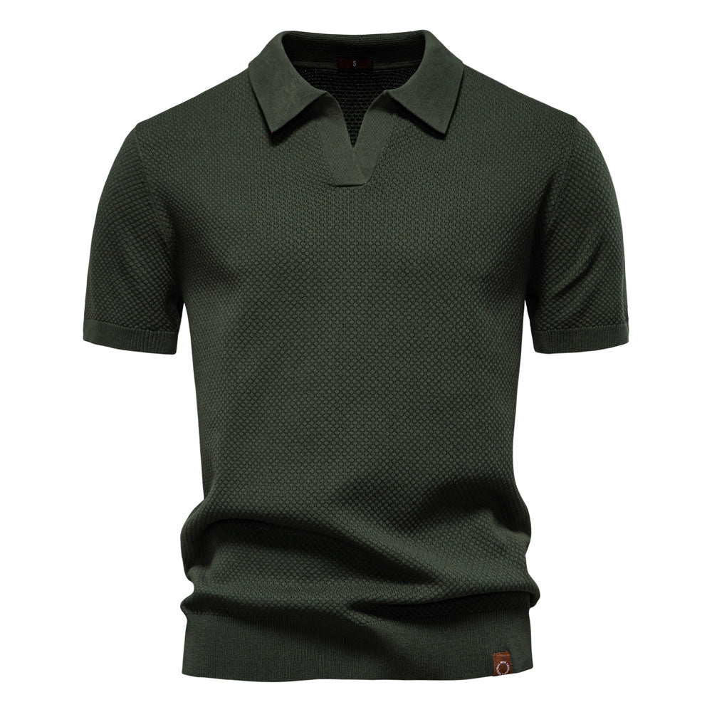 ANTOINE | POLO ELEGANTE DE CUELLO ABIERTO