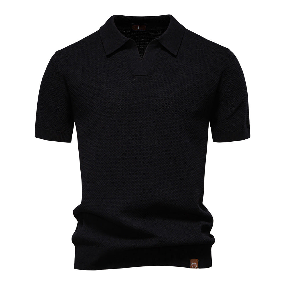ANTOINE | POLO ELEGANTE DE CUELLO ABIERTO