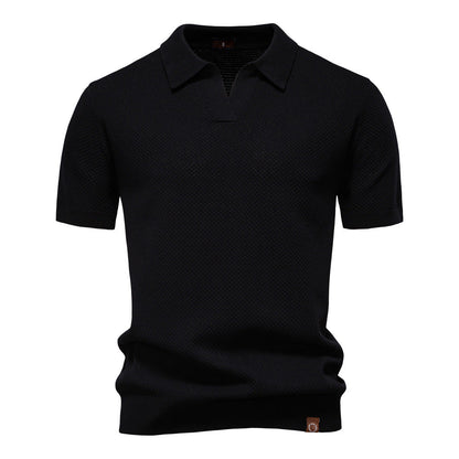 ANTOINE | POLO ELEGANTE DE CUELLO ABIERTO
