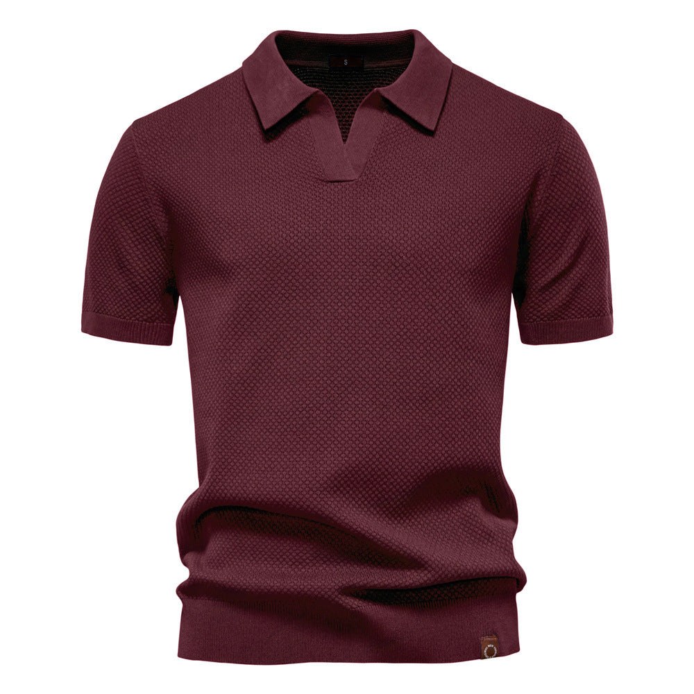 ANTOINE | POLO ELEGANTE DE CUELLO ABIERTO