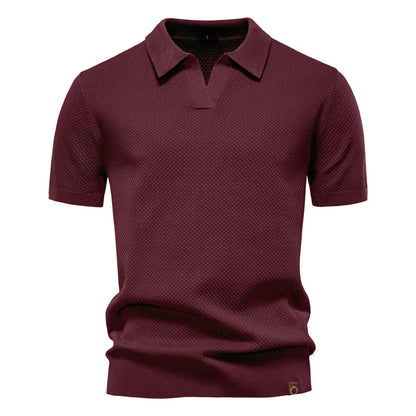 ANTOINE | POLO ELEGANTE DE CUELLO ABIERTO