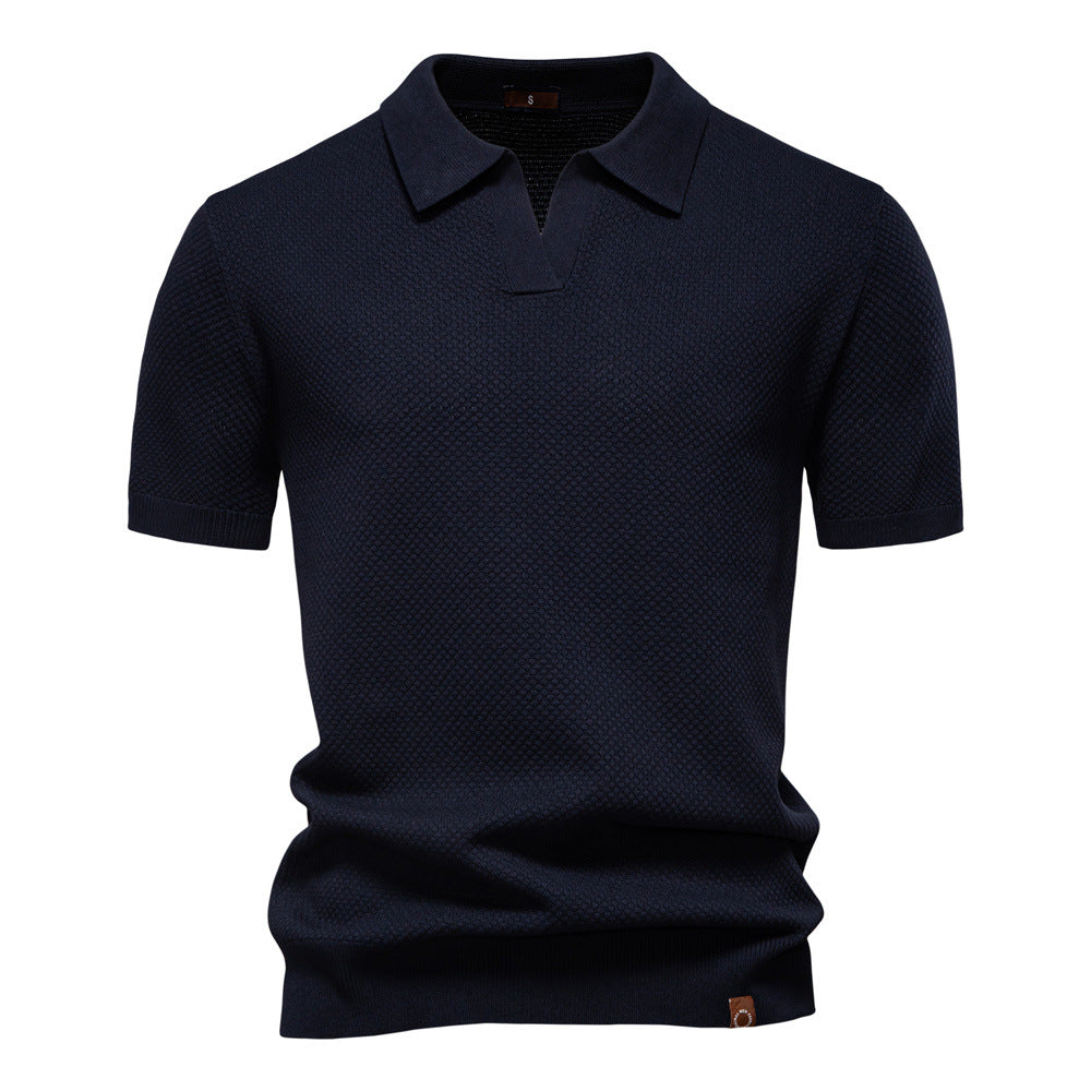 ANTOINE | POLO ELEGANTE DE CUELLO ABIERTO