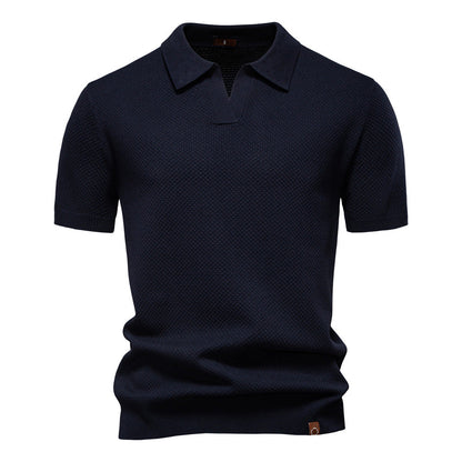 ANTOINE | POLO ELEGANTE DE CUELLO ABIERTO