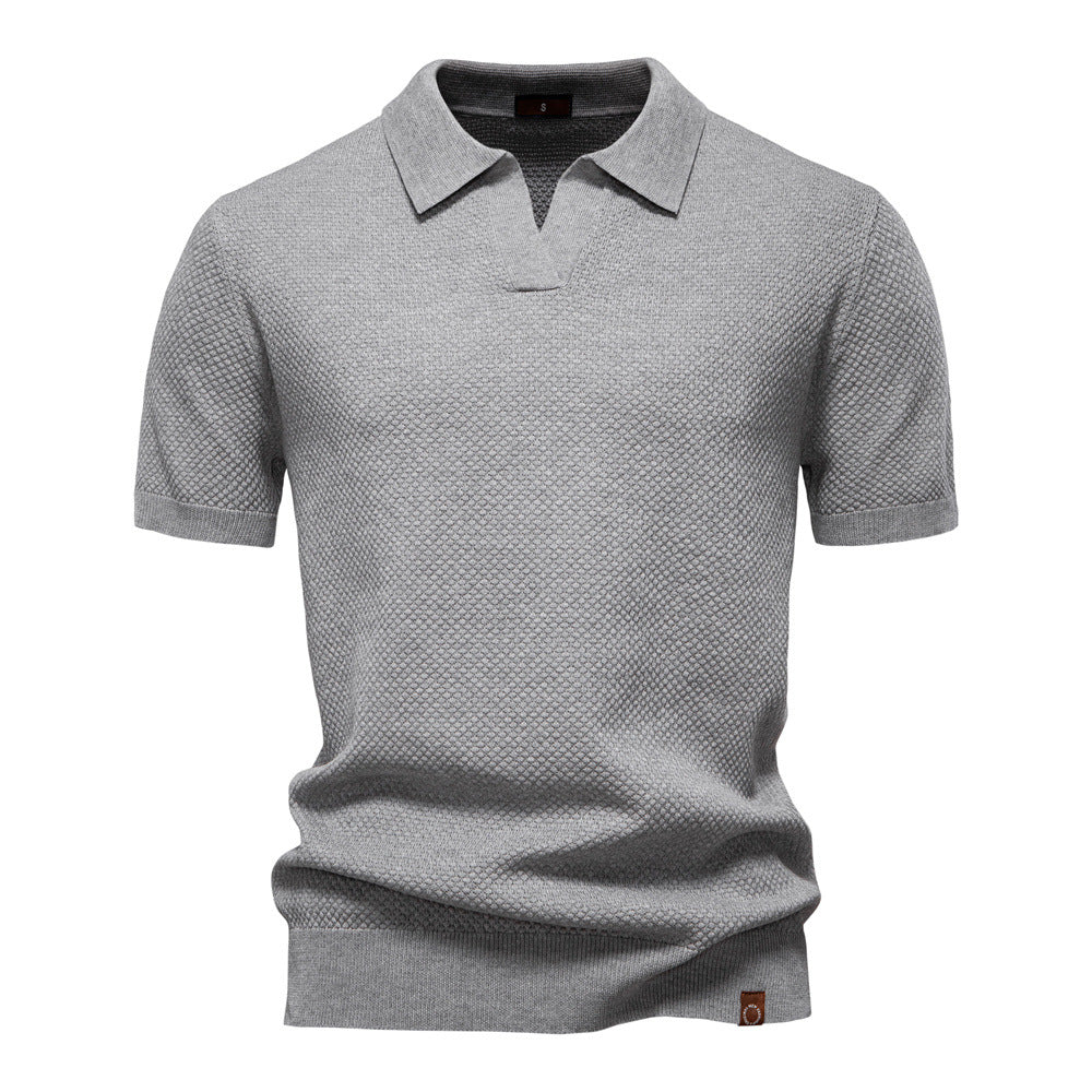ANTOINE | POLO ELEGANTE DE CUELLO ABIERTO