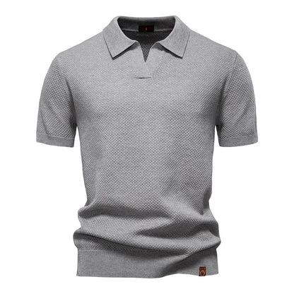 ANTOINE | POLO ELEGANTE DE CUELLO ABIERTO
