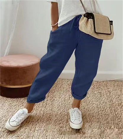 Pantalón elegante de algodón