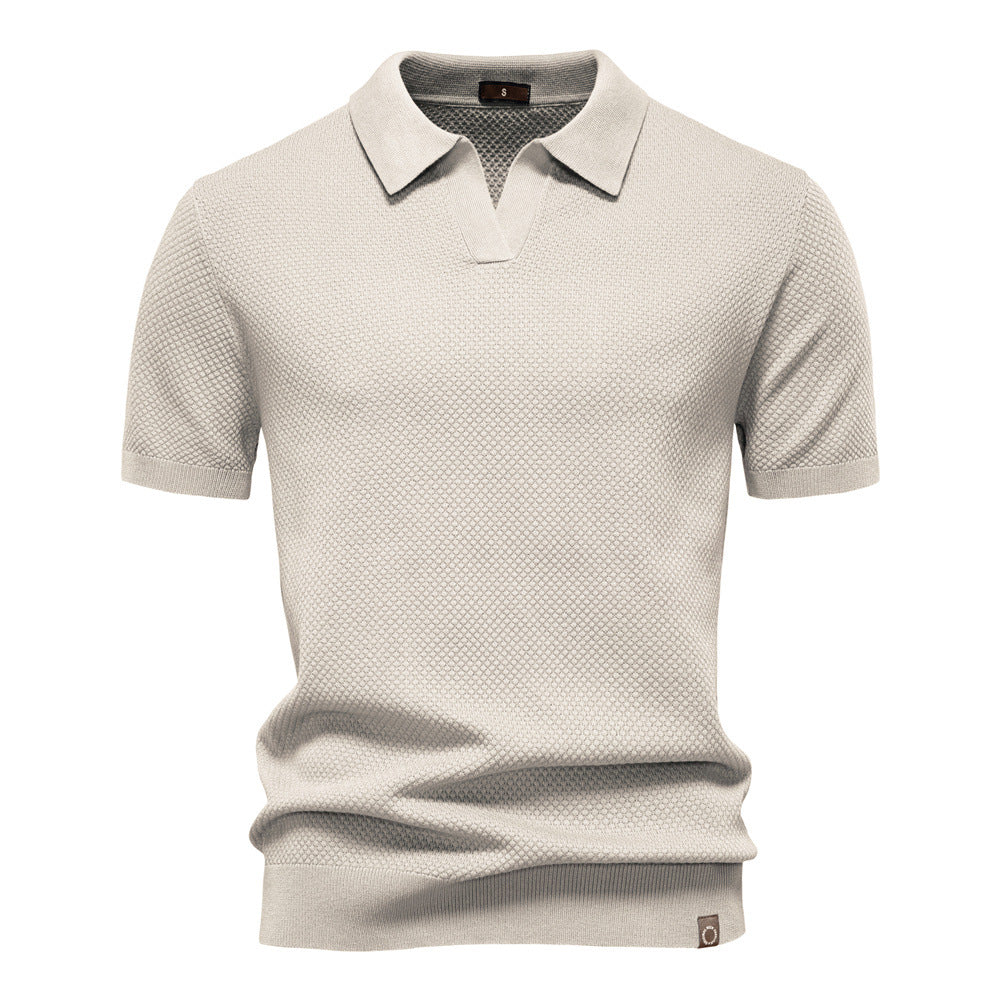 ANTOINE | POLO ELEGANTE DE CUELLO ABIERTO