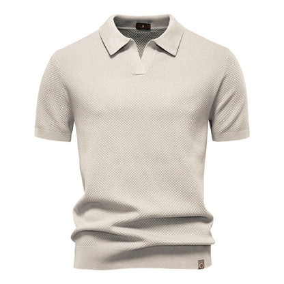 ANTOINE | POLO ELEGANTE DE CUELLO ABIERTO