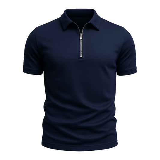 NICOLAS | POLO ELEGANTE Y MODERNO CON CREMALLERA