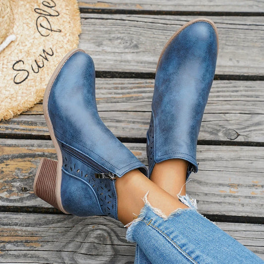 Garance | Botines western de tacón medio