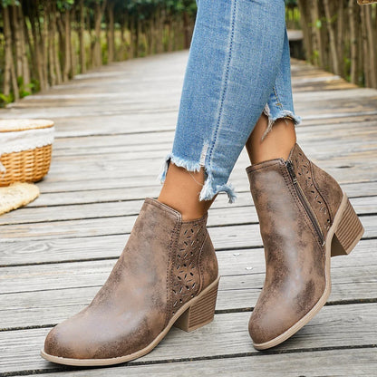 Garance | Botines western de tacón medio