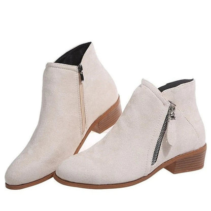 Capucine | Botines bajos impermeables de ante sintético