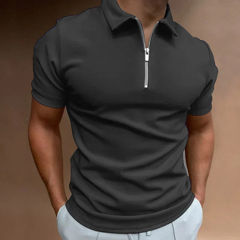 NICOLAS | POLO ELEGANTE Y MODERNO CON CREMALLERA