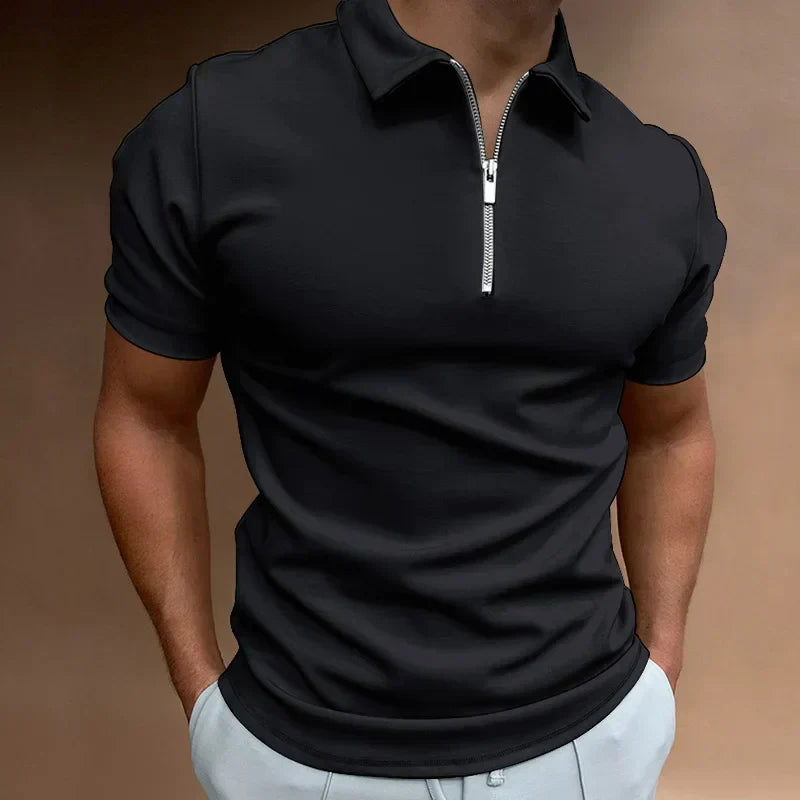 NICOLAS | POLO ELEGANTE Y MODERNO CON CREMALLERA