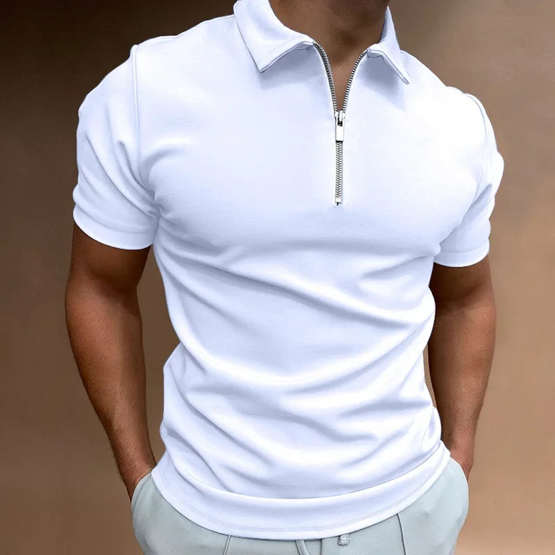 NICOLAS | POLO ELEGANTE Y MODERNO CON CREMALLERA