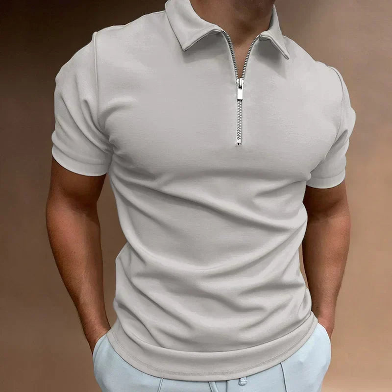 NICOLAS | POLO ELEGANTE Y MODERNO CON CREMALLERA
