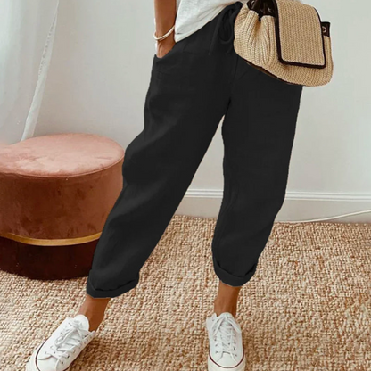 Pantalón elegante de algodón
