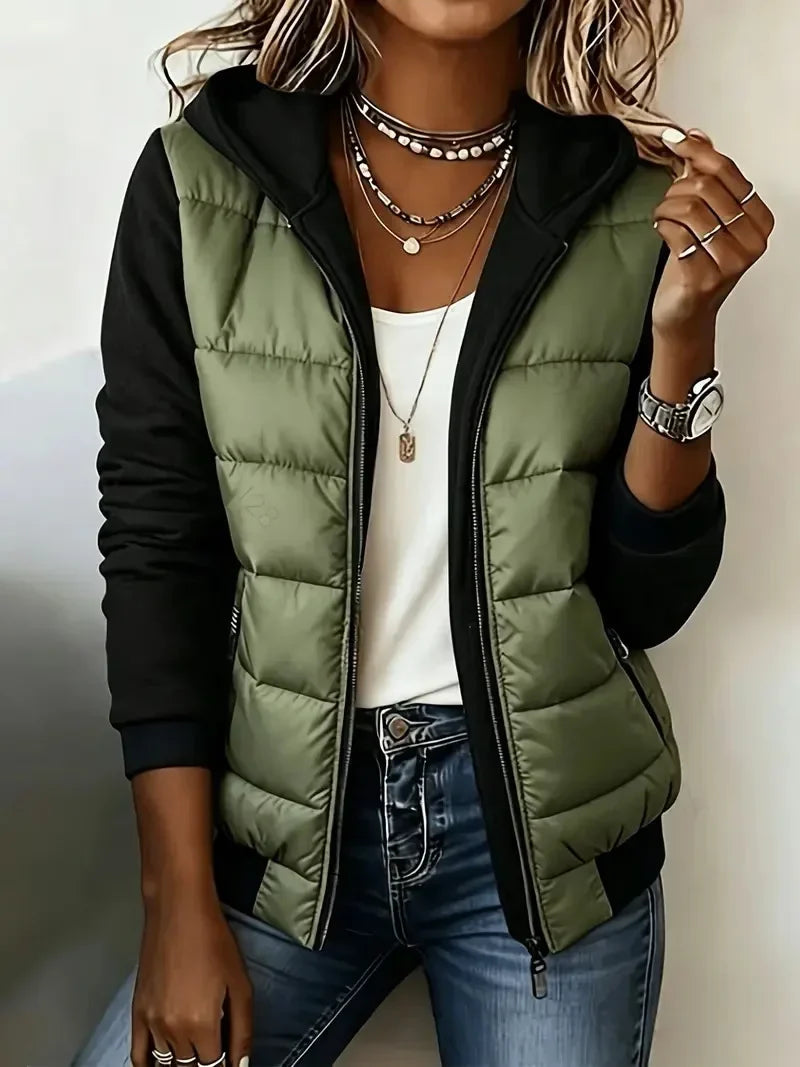 Lorena | Chaqueta acolchada con capucha
